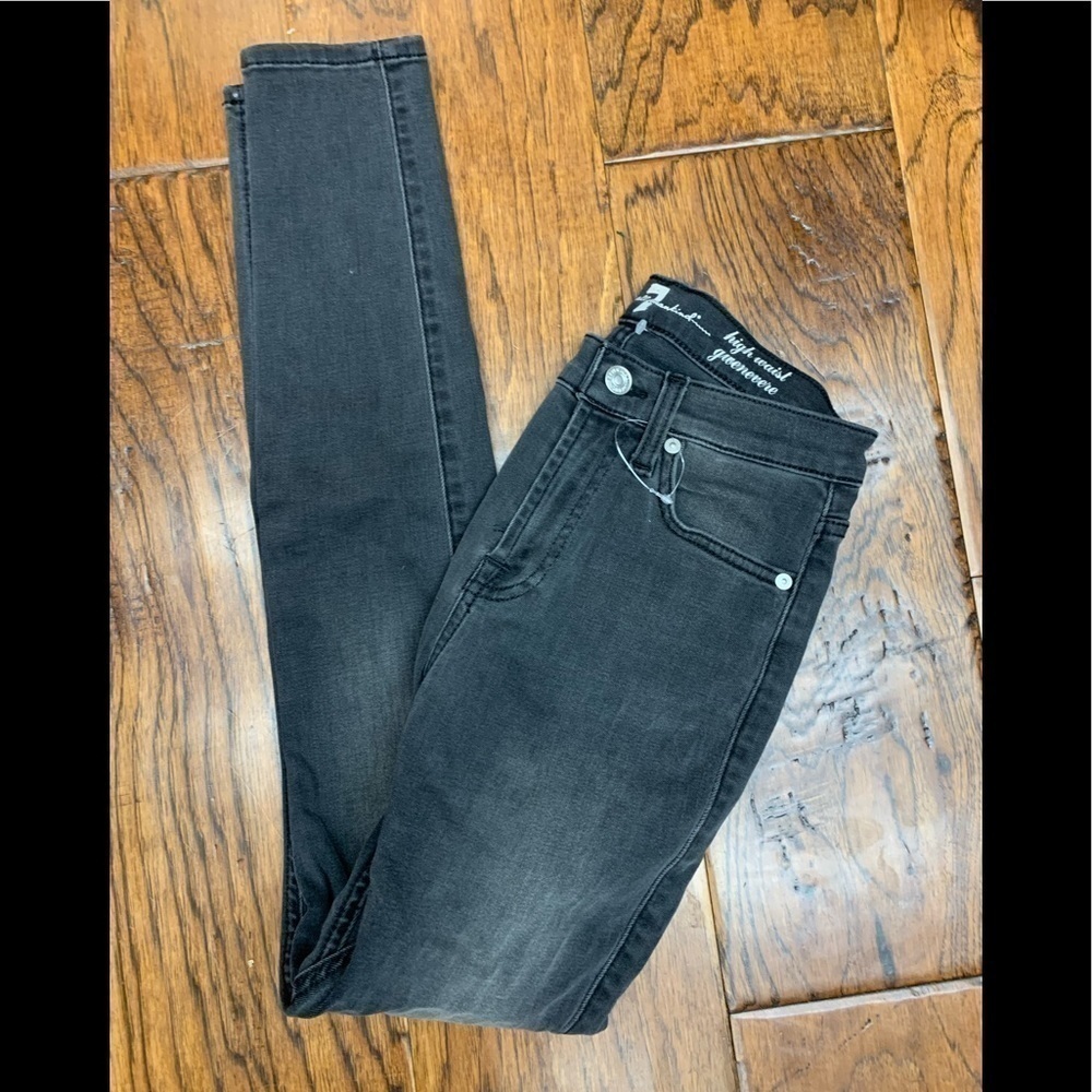 7 for‎ all mankind high waist gwenevere denim jeans